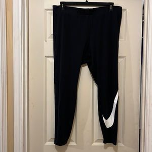 Plus size Black Nike tights